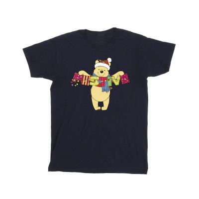 Mens Winnie The Pooh Festive T-Shirt