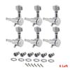 Inline Chrome Electric Guitar Locking Pick Set Suitable for  ST TL Style Electric Guitar, Chrome