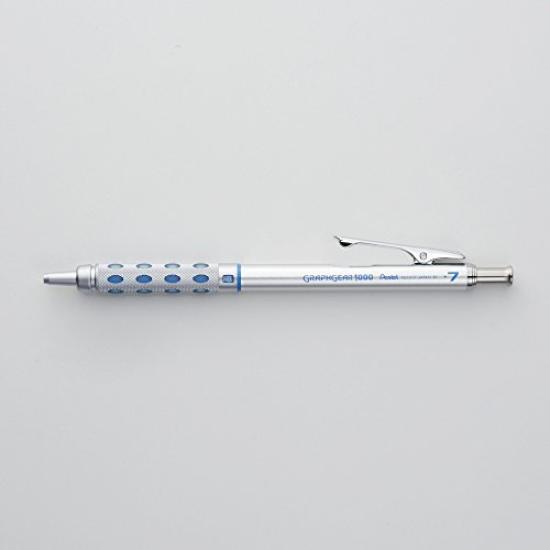 Pentel GraphGear 1000 Drafting Mechanical Pencil of 0.7mm (PG1017) [Set of 5] серебряный