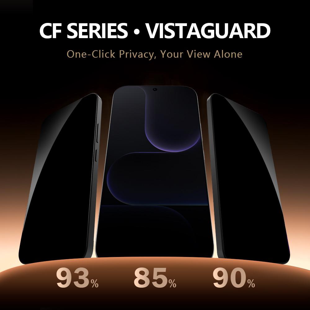 Privacy Tempered Glass For Honor 600 Pro Protector Film Oleophobic Coating Anti-Spy Anti-Dust FM2002