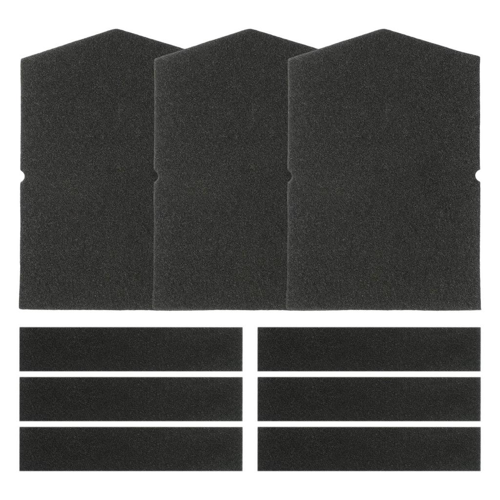 3pcs Dryer Filter Set Sponge Filter For Miele Compatible With 6057930 + 9688381 Vacuum Cleaner Filter Replacement Parts