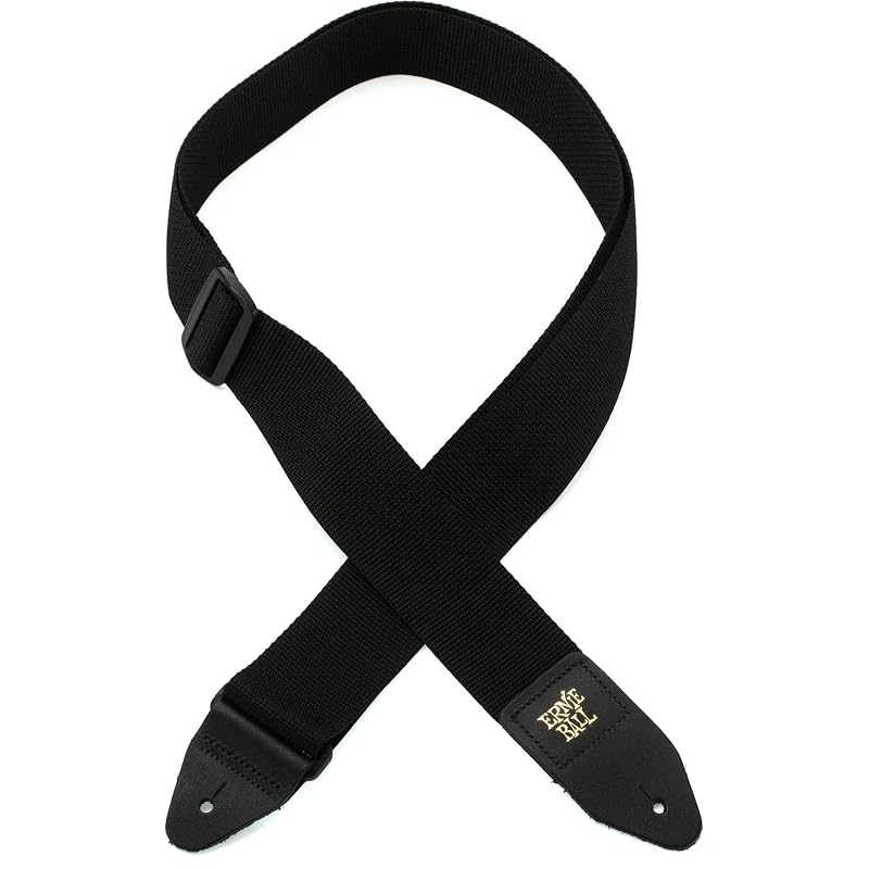 ERNIE BALL Polypro Strap 4037 (Black) - Guitar Strap