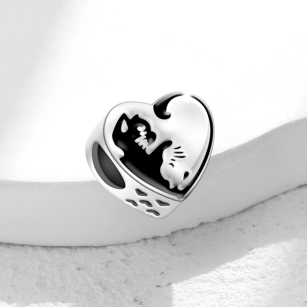 925 Silver Trinkets Charms Beads Best Friend Gift for Women Fit Original Bracelet Camera Headphones Playing Cards