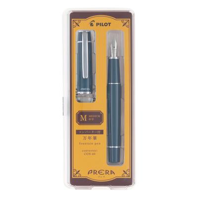 Pilot Penna stilografica Prera, pennino medio, turchese scuro, (PFPR1DTQM)