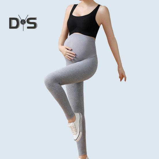Pregnancy Leggings High Waist Skinny Maternities Clothes Pregnant Women Belly Support Knitted Leggings Body Shaper Trousers