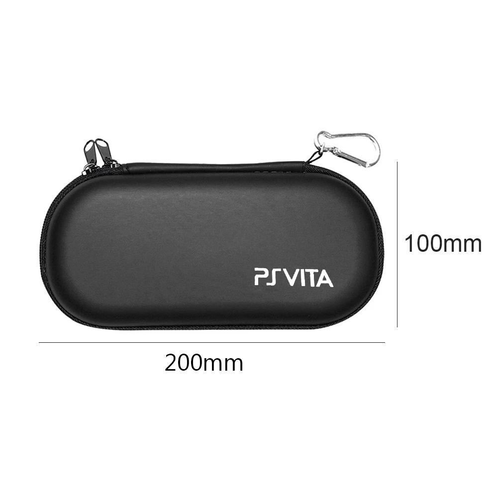 Bolsa Estojo Rígido EVA de Alta Qualidade Anti-choque Para Sony PSV 1000 GamePad Estojo Para PSVita 2000 Console Slim Bolsa de Transporte PS Vita