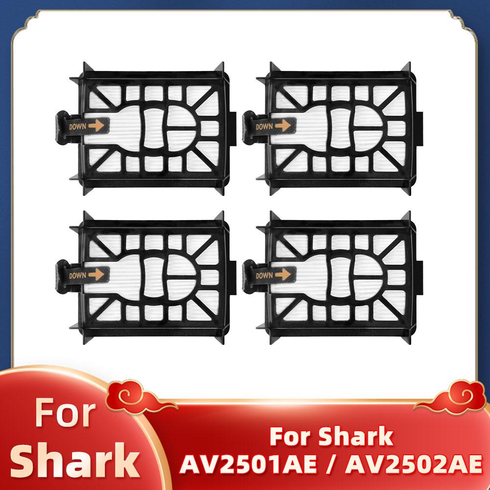 Replacement Parts Kit for Shark AV2501ae / AV2502ae Robot Vacuum Cleaner Spare Parts Main Side Brush Hepa Filter Primary Filter