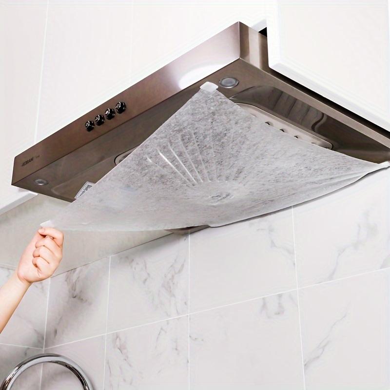 Range Hood Grease Filter Paper Oil Absorbent Dirt Stopper Kitchen Home Accessories