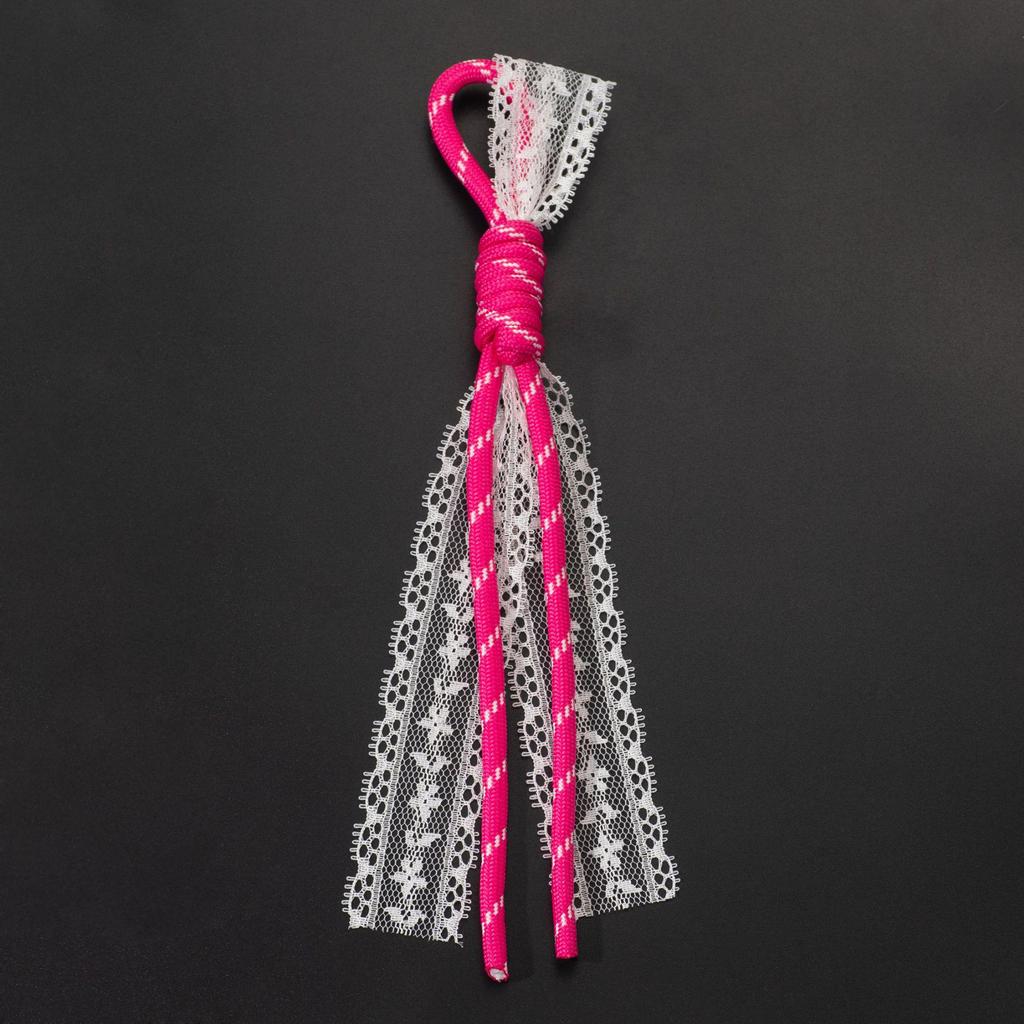Creative Lace Ribbon Multicolor Keychain Charm Accessory