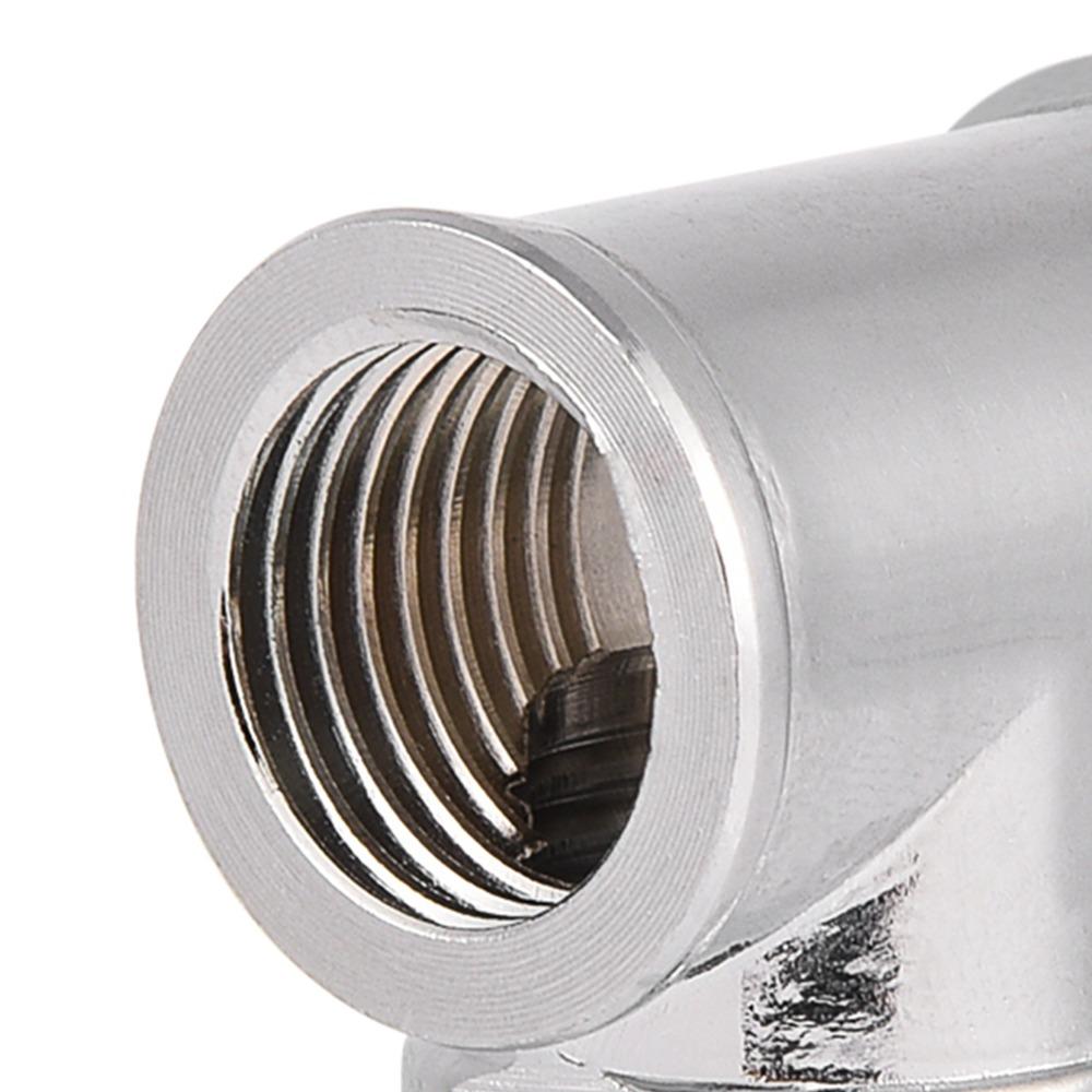 3 Way T Shape Fitting Silver Tube Connector durable Water Cooling Fitting  Water Cooling Systems