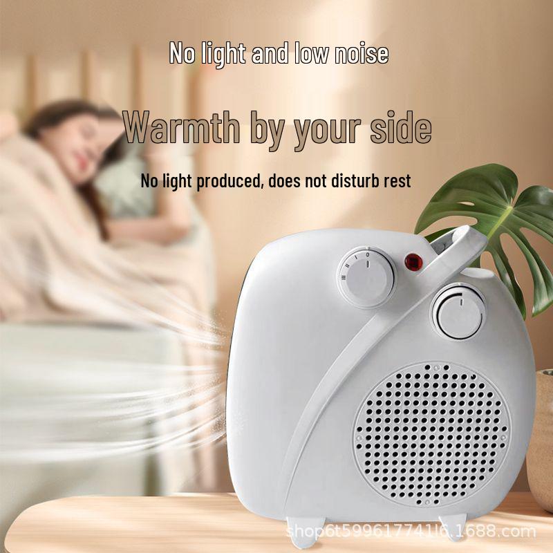 Compact Wall-Mounted Ceramic Electric Heater for Dorms & Homes