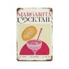 Vintage Fruit Juice Mojito Aperol Spritz Posters and Sangria Drink Negroni Metal Tin Sign Plaque Club Bar Home Decor Wall Pla