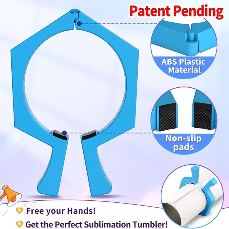 Sublimation Tumblers Pinch for 20Oz Sublimation Blank Tumblers Skinny Straight Tumblers Clamp Grip Tightening Tool