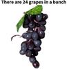 Grapes Simulation Fruit Plastic  Toy Vine Prop Photography Decoration Tools