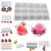 Non-toxic Pear Peach Cake Mold Silicone Jelly Pudding Mold  Ice Cube Biscuit Jelly