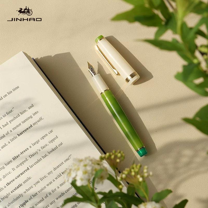 2026 Limited Colors JINHAO 82 Fountain Pen Rose Gold Clip EF/F/M Macaron Color Calligraphy Pen Stationery School Office Supplies