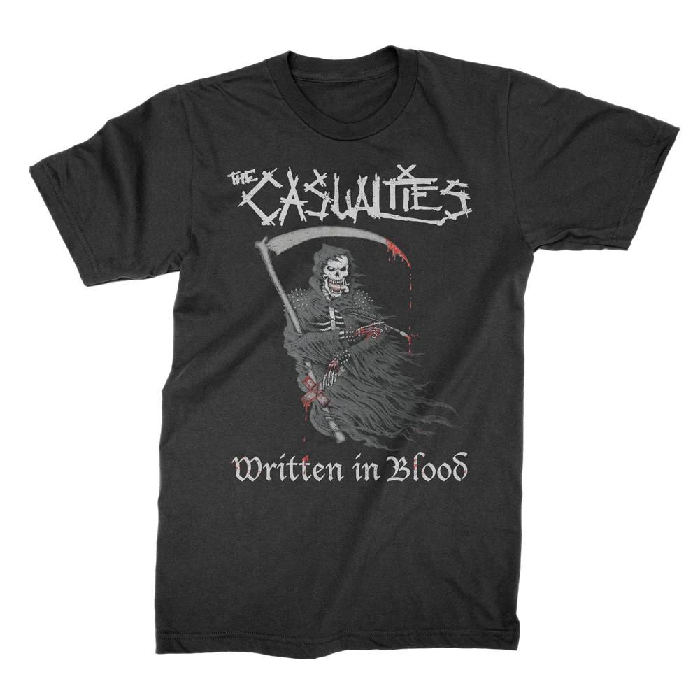 2026 Limited Usa The Casualties Band Graphic Unisexs Womens Cotton TShirt Streetwear Vintage Fashion Unisex Summer Casual Tee
