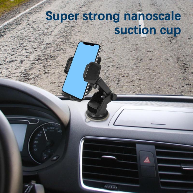 Suction Cup Cell Phone Holder Flexible Car Phone Holder Mount Dash Phone Holder For Car Anti-Slip Suction Cup Car Phone Holder