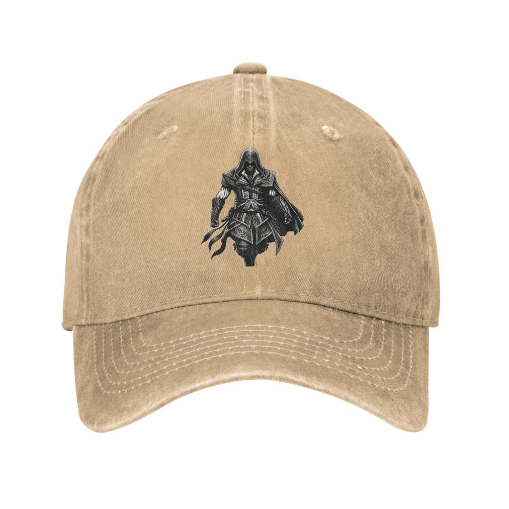 Game A-Assassins Creed Shadows Baseball Cap Sun Outdoor Sports Sun-Proof Washed Unisex-Teens y2k Cool Print Baseball Caps