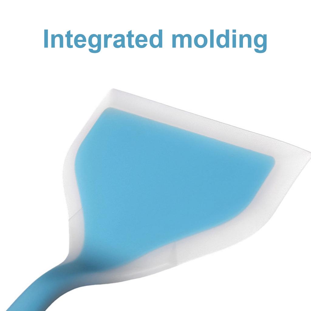 Nonstick Fried Shovel Silicone Cooking Spatula Wide Mouth Nonstick Scraper Cookware Kitchen Cooking Tool Shovel
