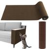 Self-adhesive Scratching Mat for Cat 40 X 200 Cm Made of Felt — Self-Adhesive, Cuttable, Indoor (Brown)