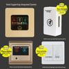 86-Type Hotel Door Switch: Do Not Disturb, Clean Now, Doorbell & LED Indicator