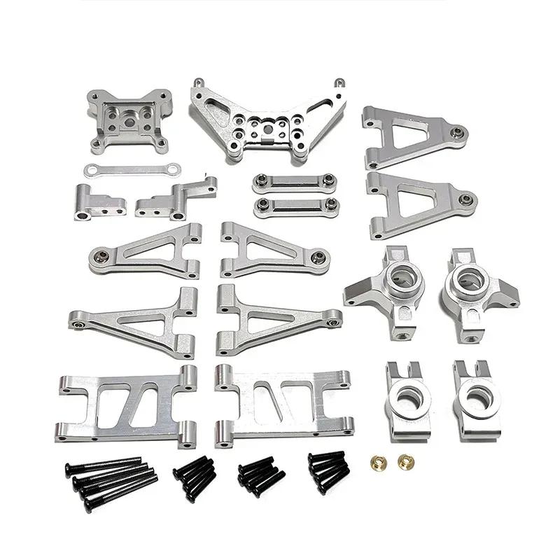 For MJX Hyper Go 1/14 RC 14301 14302 14301 Car Metal Seering Assembly Steering BLOCK Rear Hubs etc. Upgrades Parts Accessories
