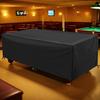 8ft Pool Table Cover with Waterproof Oxford Fabric Windproof Secure Buckles and Adjustable Drawstrings for Protection