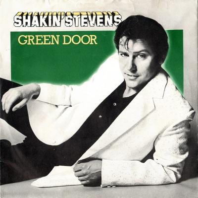 7inch Record SHAKIN' STEVENS - Green Door EPCA1354 Epic 1981 UK Rock Used