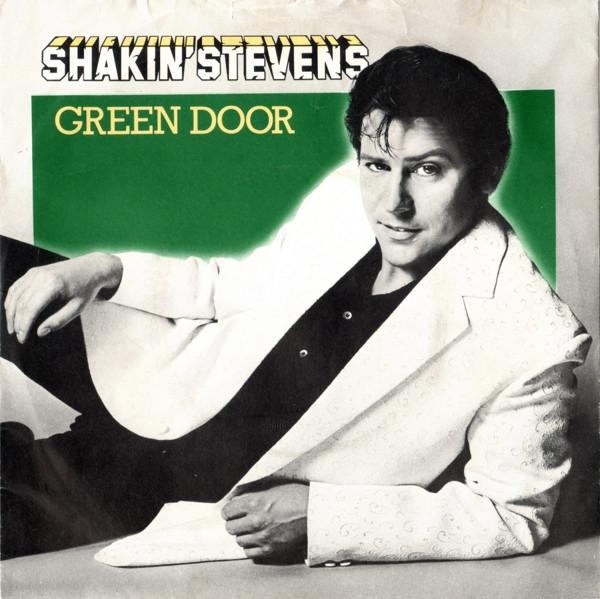 

7-дюймовая пластинка SHAKIN STEVENS - Green Door EPCA1354 Epic 1981 UK Рок Б/У