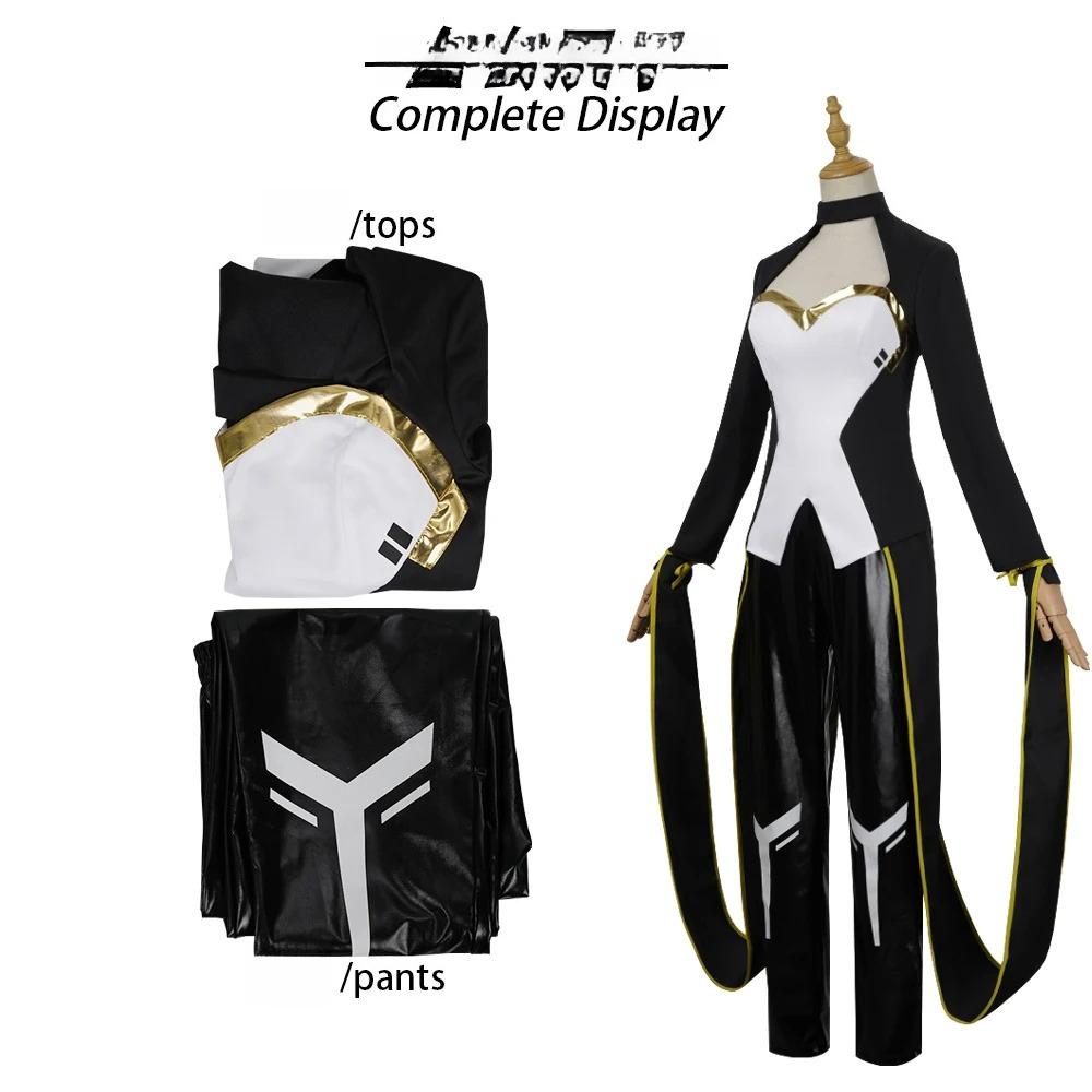 Movie X-Force Storm Cosplay Uncanny Black Uniform Costume Women Men Christmas Halloween High Quality Set In Stock Top+pants