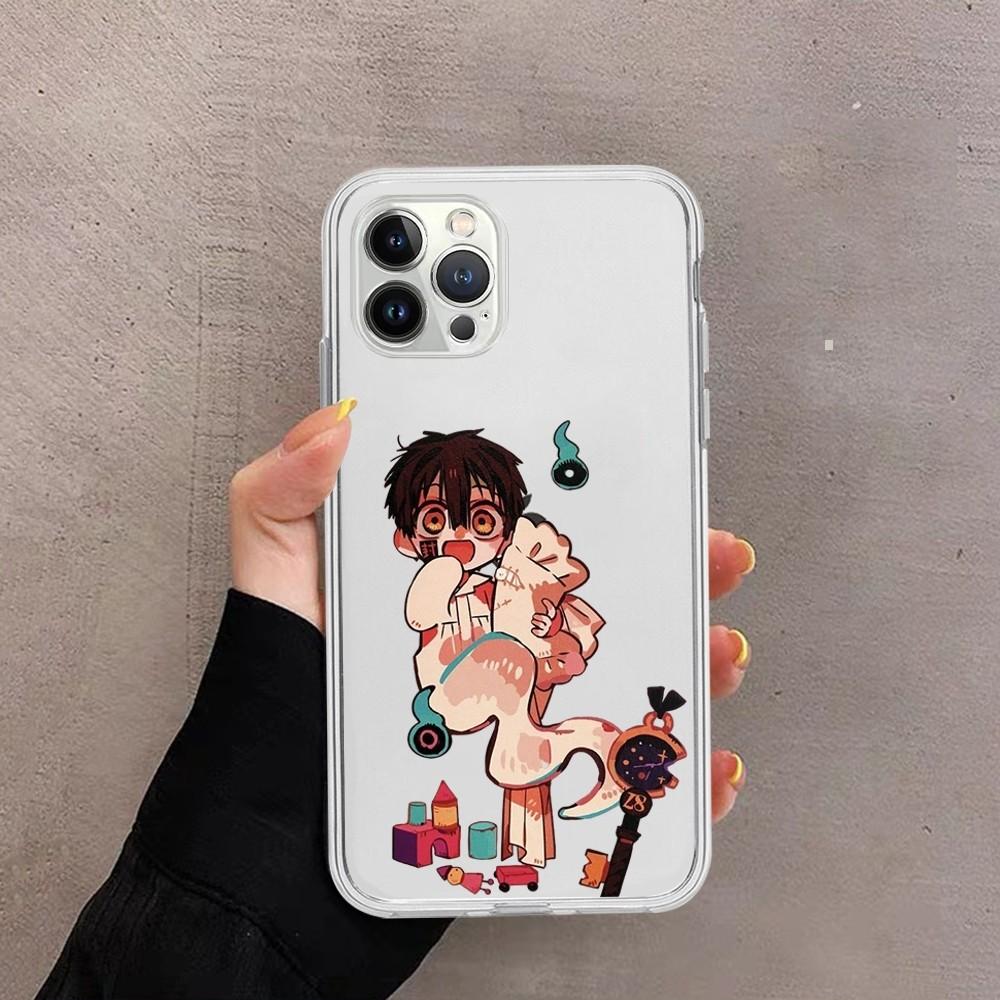 Hanako Kun Yashiro Anime Phone Case For iPhone 15 13 14 Pro Max XS XR 12 11 Pro 13 Mini 6 7 8 Plus Soft Clear Back Cover