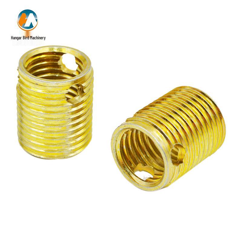 307/308 Stainless Steel Self-Tapping Thread Protection Inserts - Three-Hole Type M3/M5/M8/M12/M16