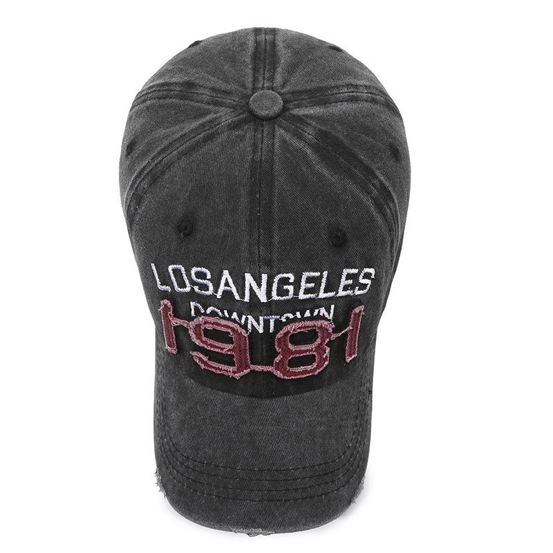 Spring Autumn Cap Men's Baseball Cap Women's Digital Embroidered Cap