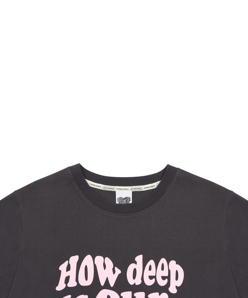 LUVISTRUE Dn Luv Tee(Charcoal)