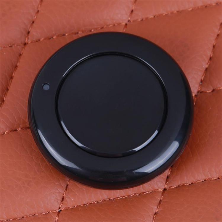 AC Remote Control Switch (110V/220V) with Black Remote & Round Adhesive Transmitter