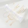 Fashion Boho Pearl Multilayer Necklace Set for Women Gold Plated Starfish Shell Pendant Choker Beach Party Vacation Jewelry 2026