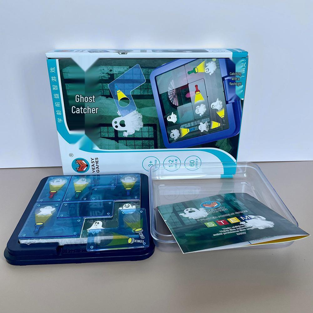Ghost Catcher Mainland Edition: Children's Flashlight Monster Toy & Puzzle Game for Ages 3-6