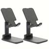 2026 Latest Double Folding Phone Holder Fully Adjustable Desktop Phone Holder with All Phones 10.16-25.4 cm Cell Phone/Tablet