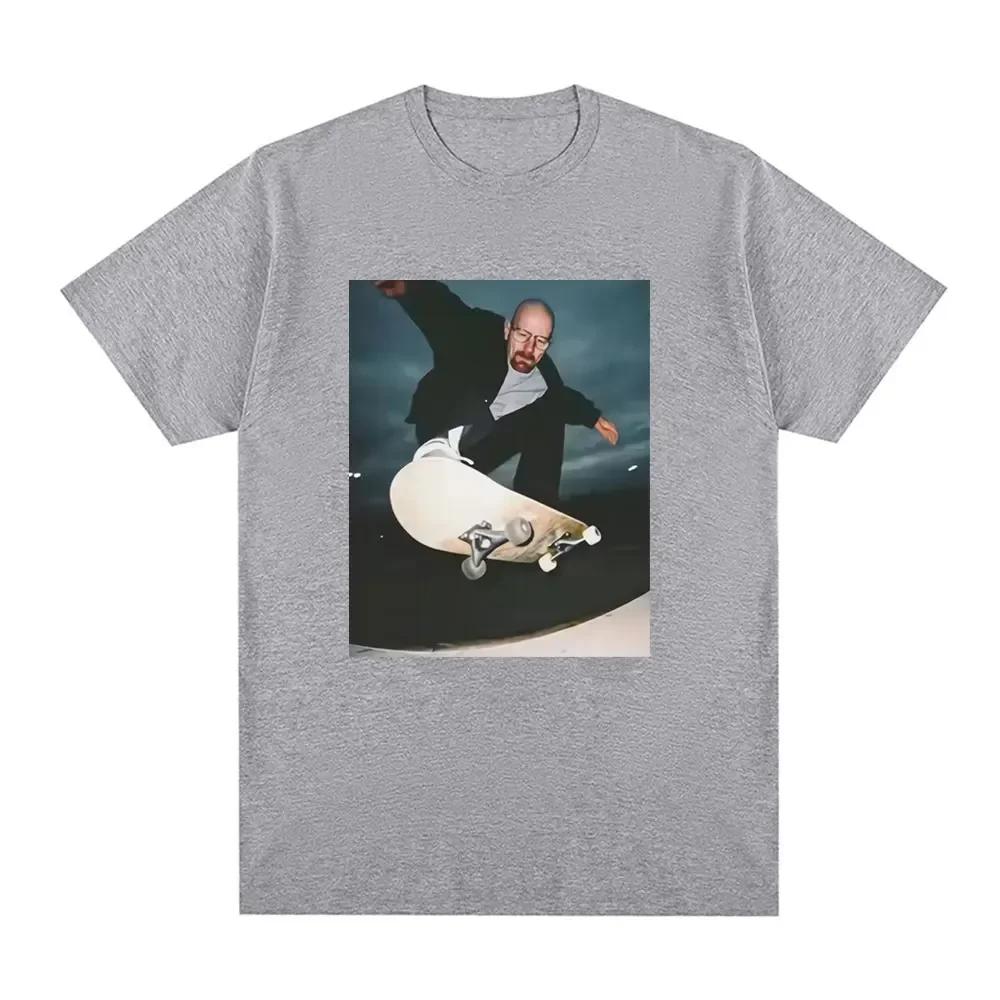 25 Y2k Heisenberg T-shirts Man Walter White 90s Skate T-Shirt Men Women Graphic Print T Shirt Casual Tee Shirt Tops