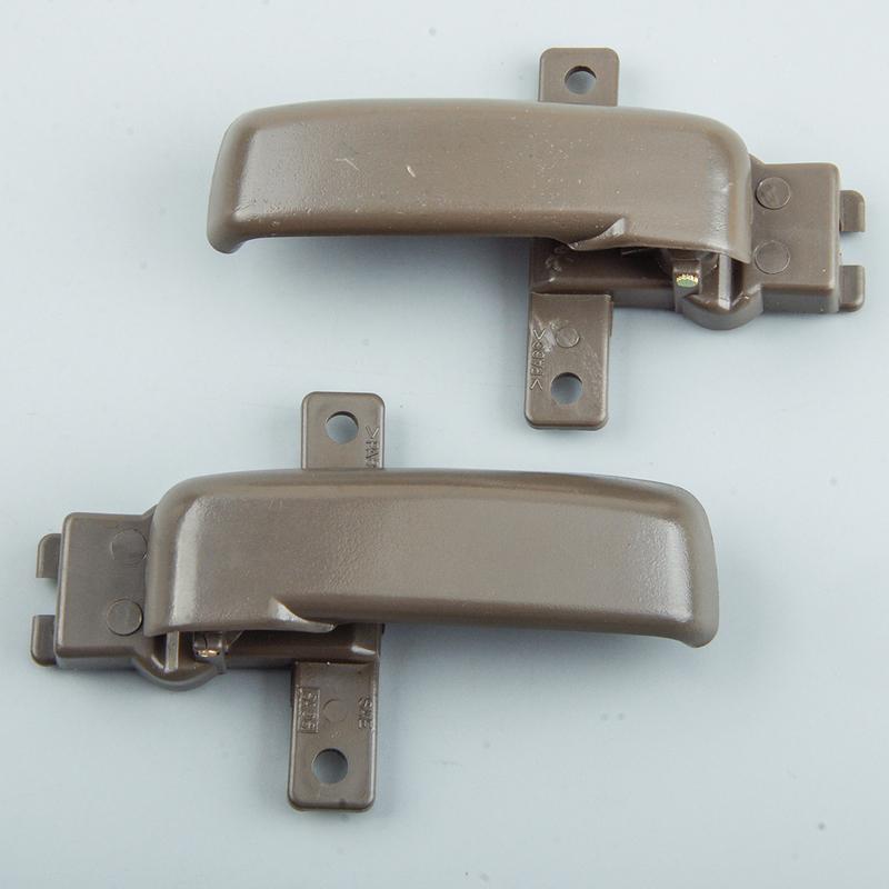 

2Pcs/Set Car Interior Door Handle Fit For Isuzu NPR NPR-HD NQR NRR 1995-1999 2000 2001 2002 2003 2004 2005 2006 2007 Dark Grey