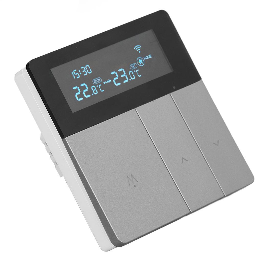 16A Smart Color Thermostat Programmable Smart Electric Heating Thermostat for Home Offices Shopping