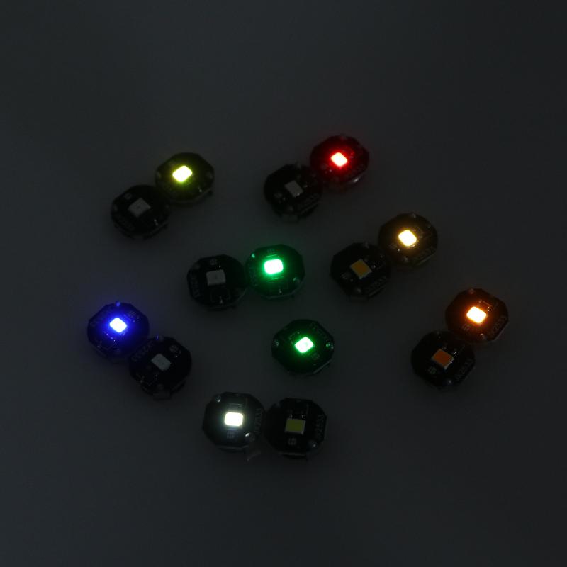 2ks LED Světlo Mikrovlnný Magnetický Spínač Osvětlovací Čip Animace Ruční Výroba Plus Světelný Model Hračka Bezdrátová Lampa