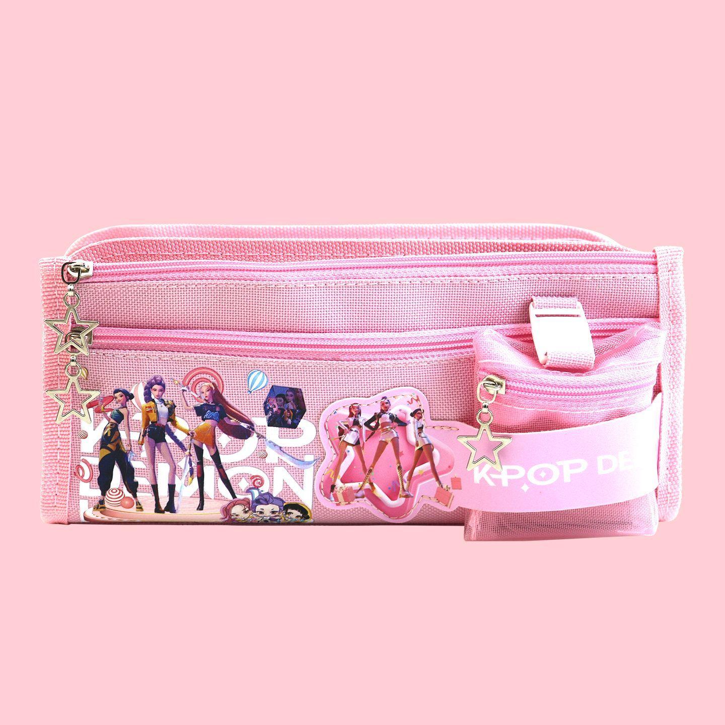 

Пенал Witch Hunt Team, Вместительный пенал, Милый детский пенал Single Pencil Bag