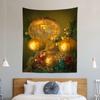 Christmas Tree Decoration Printed Pattern Tapestry Home Living Room Bedroom Wall Decoration Background Cloth Tapestry 230x180cm