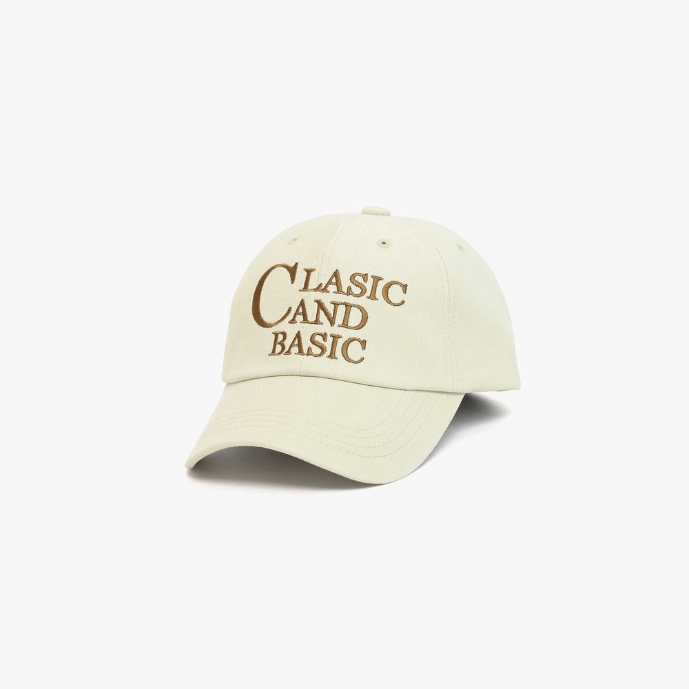 Women's Unisex Lettering Ball Cap Basic Cap