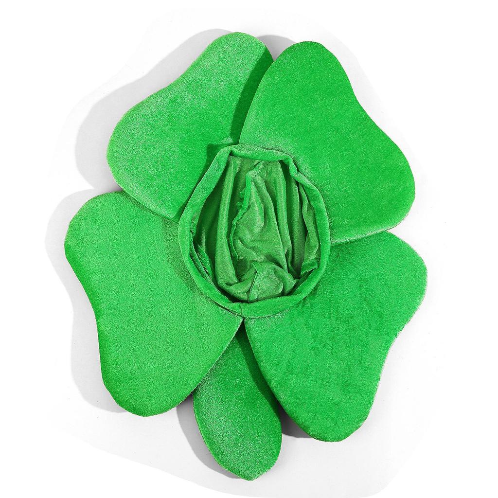 Irish Festival Plush Green Party Hat St. Patrick's Day Creative Headgear Party Performance Hat