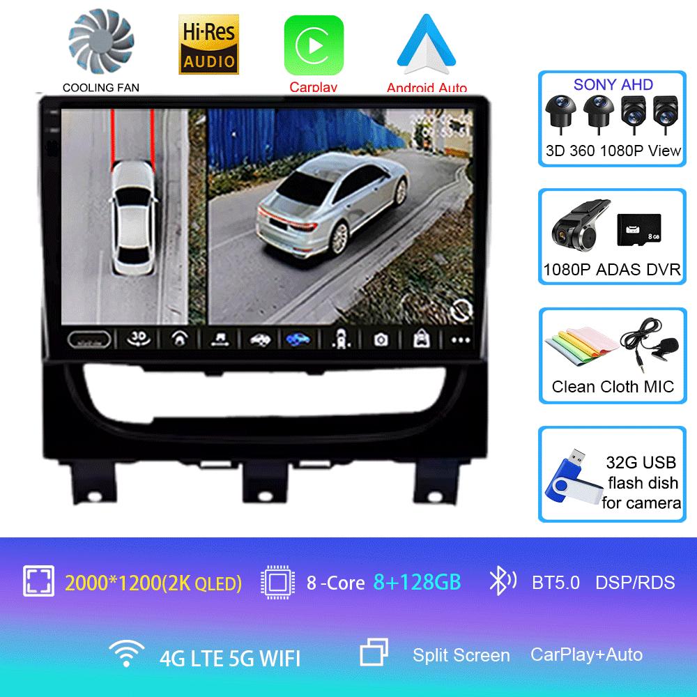 For Fiat Strada cdea 2012 - 2016 Android auto Carplay Android 14 For Car Radio Multimedia Video Player Navigation GPS