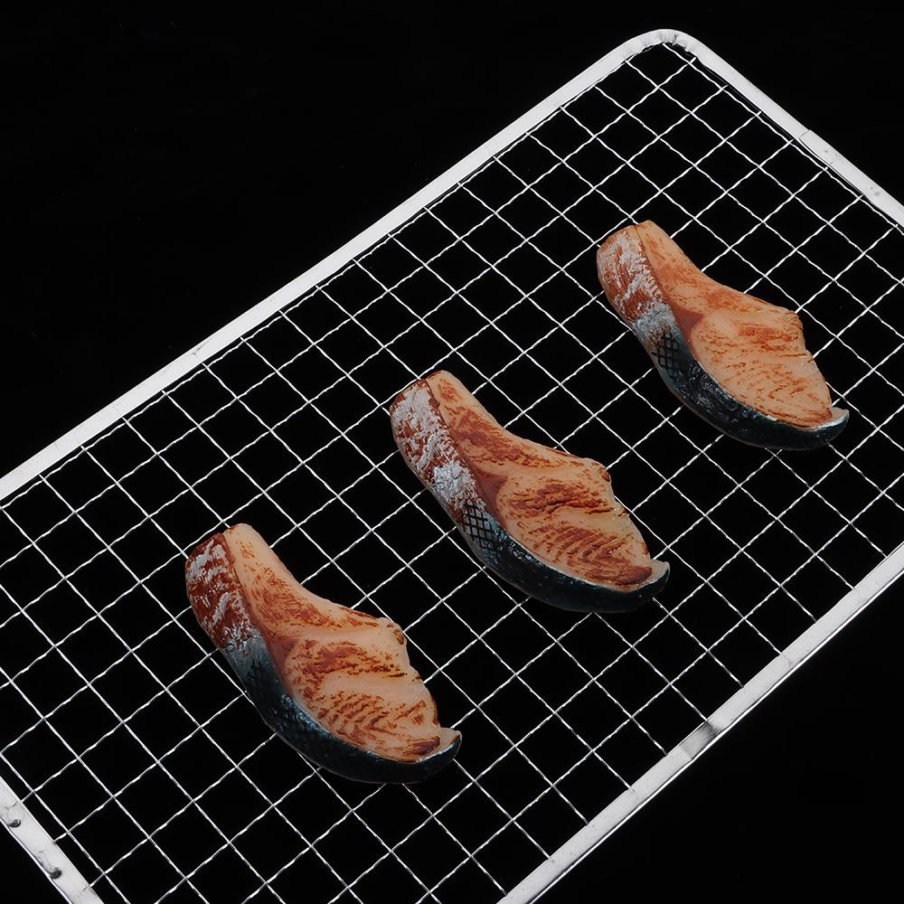 Square Grill Racks Disposable Grilling Net Portable Cooking Net Tool