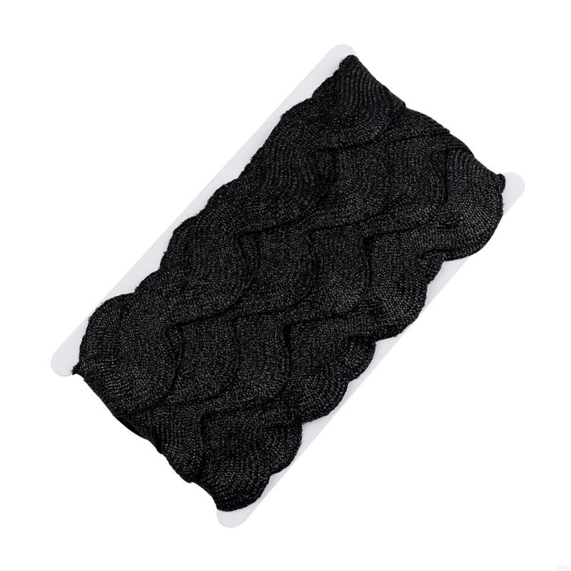 10 ярдов S Полиэстеровая отделочная лента 25 мм Волнистая швейная тесьма Для шитья и рукоделия J0MC